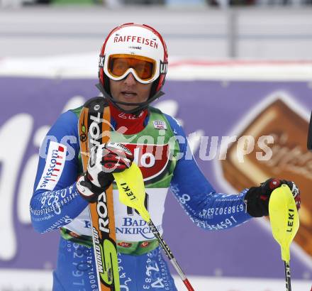 Schi Alpin Weltcup Slalom. Silvan Zurbriggen (SUI). Bad Kleinkirchheim, am 9.12.2007.
Foto: Kuess
---
pressefotos, pressefotografie, kuess, qs, qspictures, sport, bild, bilder, bilddatenbank