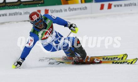 Schi Alpin Weltcup Slalom. Christian Deville (ITA). Bad Kleinkirchheim, am 9.12.2007.
Foto: Kuess
---
pressefotos, pressefotografie, kuess, qs, qspictures, sport, bild, bilder, bilddatenbank