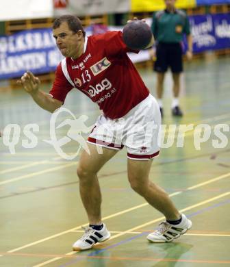 Handball Bundesliga. SC Ferlach gegen HCK 59. Armin Baeck (HCK). Ferlach, am 15.12.2007.
Foto: Kuess
---
pressefotos, pressefotografie, kuess, qs, qspictures, sport, bild, bilder, bilddatenbank