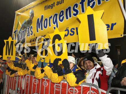 Schi Nordisch. Weltcup Schispringen. Fans von Thomas Morgenstern. Villach am 14.12.2007
Foto: Kuess
---
pressefotos, pressefotografie, kuess, qs, qspictures, sport, bild, bilder, bilddatenbank