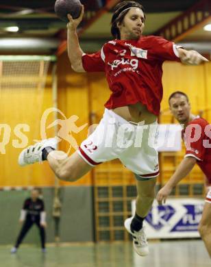 Handball Bundesliga. SC Ferlach gegen HCK 59.  Klaus Haslinglehner (HCK). Ferlach, am 15.12.2007.
Foto: Kuess
---
pressefotos, pressefotografie, kuess, qs, qspictures, sport, bild, bilder, bilddatenbank