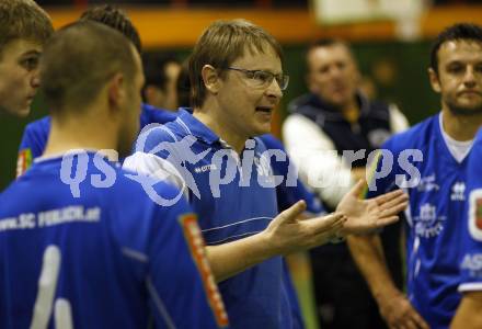 Handball Bundesliga. SC Ferlach gegen HCK 59.  Trainer Christian Cijan (Ferlach). Ferlach, am 15.12.2007.
Foto: Kuess
---
pressefotos, pressefotografie, kuess, qs, qspictures, sport, bild, bilder, bilddatenbank