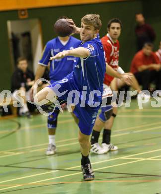 Handball Bundesliga. SC Ferlach gegen HCK 59.  Anton Hribernig (Ferlach). Ferlach, am 15.12.2007.
Foto: Kuess
---
pressefotos, pressefotografie, kuess, qs, qspictures, sport, bild, bilder, bilddatenbank