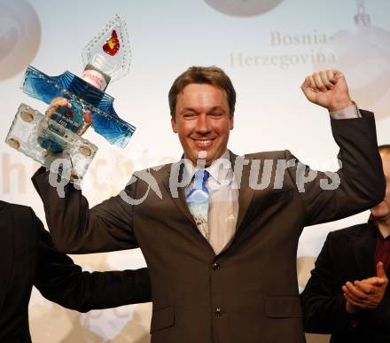 Sportlerehrung, Sportgala 2007. Fritz Strobl Sportler des Jahres 2007. Velden, am 17.12.2007.
Foto: Kuess
---
pressefotos, pressefotografie, kuess, qs, qspictures, sport, bild, bilder, bilddatenbank