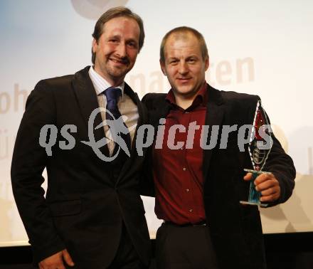 Sportlerwahl, Sportgala 2007.  Landesrat Wolfgang Schantl, Werner Mueller. Velden, am 17.12.2007.
Foto: Kuess
---
pressefotos, pressefotografie, kuess, qs, qspictures, sport, bild, bilder, bilddatenbank