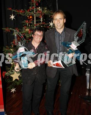 Sportlerwahl, Sportgala 2007. Behindertensportler des  Jahres. Nedelka Lorenz, Erich Trupp. Velden, am 17.12.2007.
Foto: Kuess
---
pressefotos, pressefotografie, kuess, qs, qspictures, sport, bild, bilder, bilddatenbank