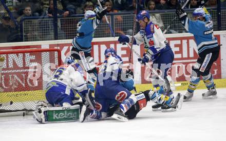 EBEL. Eishockey Bundesliga. VSV gegen Black Wings Linz. Torjubel  (Linz). Villach, am 26.12.2007.
Foto: Kuess
---
pressefotos, pressefotografie, kuess, qs, qspictures, sport, bild, bilder, bilddatenbank