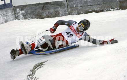 Rodeln. Oesterreichische Meisterschaft. Florian Batkowski (SV Schoenberg, Tirol). Frantschach, am 29.12.2007
Foto: Kuess
---
pressefotos, pressefotografie, kuess, qs, qspictures, sport, bild, bilder, bilddatenbank