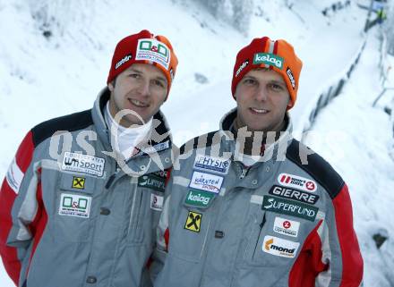 Rodeln. Oesterreichische Meisterschaft. Training.  Gerhard Muehlbacher  (RV Golling) Christian Schatz (WSV Frantschach). Frantschach, am 29.12.2007
Foto: Kuess
---
pressefotos, pressefotografie, kuess, qs, qspictures, sport, bild, bilder, bilddatenbank