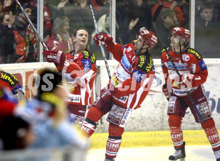 EBEL. Erste Bank Eishockey Bundesliga. KAC gegen Vienna Capitals. Mike Craig. Warren Norris, Herbert Ratz (KAC). Klagenfurt, am 30.12.2007.
Foto: Kuess
---
pressefotos, pressefotografie, kuess, qs, qspictures, sport, bild, bilder, bilddatenbank