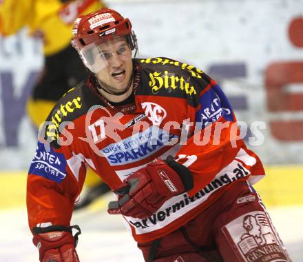 EBEL. Erste Bank Eishockey Bundesliga. KAC gegen Vienna Capitals. Gregor Hager (KAC). Klagenfurt, am 30.12.2007.
Foto: Kuess
---
pressefotos, pressefotografie, kuess, qs, qspictures, sport, bild, bilder, bilddatenbank