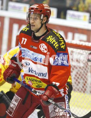 EBEL. Erste Bank Eishockey Bundesliga. KAC gegen Vienna Capitals. Gregor Hager (KAC). Klagenfurt, am 30.12.2007.
Foto: Kuess
---
pressefotos, pressefotografie, kuess, qs, qspictures, sport, bild, bilder, bilddatenbank