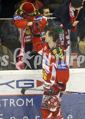 EBEL. Erste Bank Eishockey Bundesliga. KAC gegen Vienna Capitals. Gregor Hager (KAC). Klagenfurt, am 30.12.2007.
Foto: Kuess
---
pressefotos, pressefotografie, kuess, qs, qspictures, sport, bild, bilder, bilddatenbank