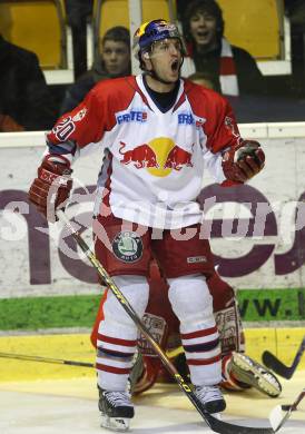 EBEL. Eishockey Bundesliga. KAC gegen EC Red Bull Salzburg. Daniel Welser (Salzburg). Klagenfurt, am 6.1.2008.
Foto: Kuess
---
pressefotos, pressefotografie, kuess, qs, qspictures, sport, bild, bilder, bilddatenbank