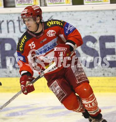 EBEL. Eishockey Bundesliga. KAC gegen EC Red Bull Salzburg. Kirk Furey (KAC). Klagenfurt, am 6.1.2008.
Foto: Kuess
---
pressefotos, pressefotografie, kuess, qs, qspictures, sport, bild, bilder, bilddatenbank