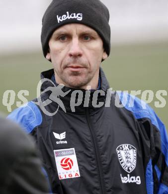 Fussball Bundesliga. Trainingsstart Austria Kaernten. Co-Trainer Dietmar Pegam. Klagenfurt, am 7.1.2008.
Foto: Kuess
---
pressefotos, pressefotografie, kuess, qs, qspictures, sport, bild, bilder, bilddatenbank