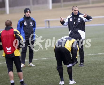 Fussball Bundesliga. Trainingsstart Austria Kaernten. Co-Trainer Dietmar Pegam, Trainer Klaus Schmidt. Klagenfurt, am 7.1.2008.
Foto: Kuess
---
pressefotos, pressefotografie, kuess, qs, qspictures, sport, bild, bilder, bilddatenbank