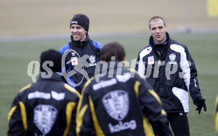 Fussball Bundesliga. Trainingsstart Austria Kaernten. Co-Trainer Dietmar Pegam, Trainer Klaus Schmidt. Klagenfurt, am 7.1.2008.
Foto: Kuess
---
pressefotos, pressefotografie, kuess, qs, qspictures, sport, bild, bilder, bilddatenbank