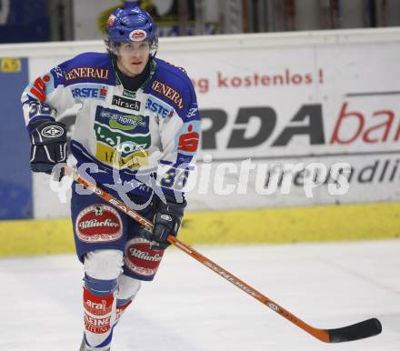 EBEL. Eishockey Bundesliga. VSV gegen KAC. David Slivnik (VSV). Villach, am 11.1.2008.
Foto: Kuess
---
pressefotos, pressefotografie, kuess, qs, qspictures, sport, bild, bilder, bilddatenbank