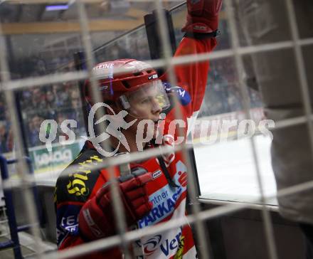 EBEL. Eishockey Bundesliga. VSV gegen KAC. Hinter Gittern. Strafbank. Chad Hinz (KAC). Villach, am 11.1.2008.
Foto: Kuess
---
pressefotos, pressefotografie, kuess, qs, qspictures, sport, bild, bilder, bilddatenbank