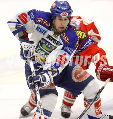 EBEL. Eishockey Bundesliga. VSV gegen KAC. Dany Bousquet (VSV). Villach, am 11.1.2008.
Foto: Kuess
---
pressefotos, pressefotografie, kuess, qs, qspictures, sport, bild, bilder, bilddatenbank