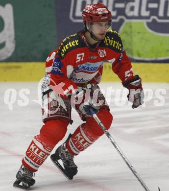 EBEL. Eishockey Bundesliga. VSV gegen KAC. Franz Wilfan (KAC). Villach, am 11.1.2008.
Foto: Kuess
---
pressefotos, pressefotografie, kuess, qs, qspictures, sport, bild, bilder, bilddatenbank