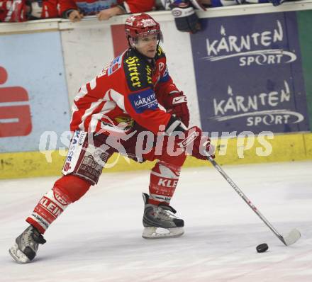 EBEL. Eishockey Bundesliga. VSV gegen KAC. Kirk Furey (KAC). Villach, am 11.1.2008.
Foto: Kuess
---
pressefotos, pressefotografie, kuess, qs, qspictures, sport, bild, bilder, bilddatenbank