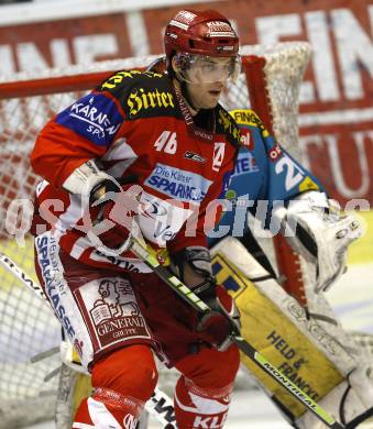 EBEL. Eishockey Bundesliga. KAC gegen EHC Liwest Linz. Christoph Ibounig (KAC). Klagenfurt, am 13.1.2008.
Foto: Kuess
---
pressefotos, pressefotografie, kuess, qs, qspictures, sport, bild, bilder, bilddatenbank