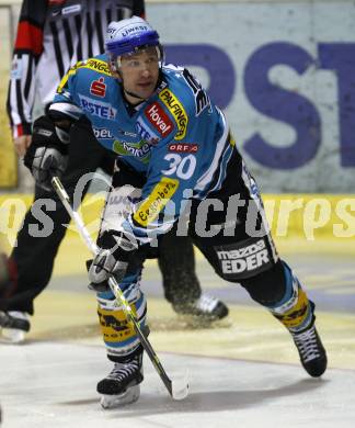 EBEL. Eishockey Bundesliga. KAC gegen EHC Liwest Linz. Christian Perthaler (Linz). Klagenfurt, am 13.1.2008.
Foto: Kuess
---
pressefotos, pressefotografie, kuess, qs, qspictures, sport, bild, bilder, bilddatenbank