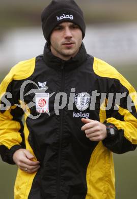 Fussball Bundesliga. SK Austria Kaernten. Training. Stefan Stueckler. Moosburg, am 18.1.2008.
Foto: Kuess
---
pressefotos, pressefotografie, kuess, qs, qspictures, sport, bild, bilder, bilddatenbank