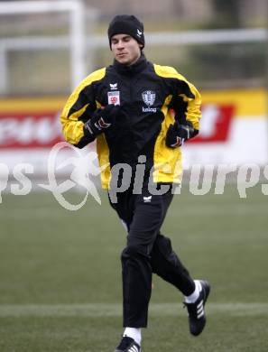 Fussball Bundesliga. SK Austria Kaernten. Training. Manuel Weber. Moosburg, am 18.1.2008.
Foto: Kuess
---
pressefotos, pressefotografie, kuess, qs, qspictures, sport, bild, bilder, bilddatenbank