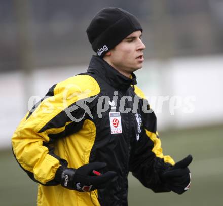 Fussball Bundesliga. SK Austria Kaernten. Training. Manuel Weber. Moosburg, am 18.1.2008.
Foto: Kuess
---
pressefotos, pressefotografie, kuess, qs, qspictures, sport, bild, bilder, bilddatenbank