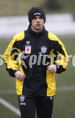 Fussball Bundesliga. SK Austria Kaernten. Training. Stefan Stueckler. Moosburg, am 18.1.2008.
Foto: Kuess
---
pressefotos, pressefotografie, kuess, qs, qspictures, sport, bild, bilder, bilddatenbank