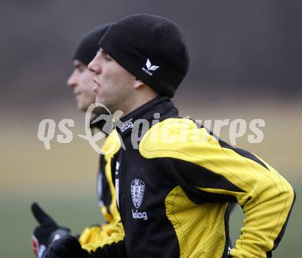 Fussball Bundesliga. SK Austria Kaernten. Training. Sandro Zakany, Manuel Weber. Moosburg, am 18.1.2008.
Foto: Kuess
---
pressefotos, pressefotografie, kuess, qs, qspictures, sport, bild, bilder, bilddatenbank