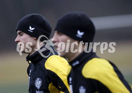 Fussball Bundesliga. SK Austria Kaernten. Training. Manuel Weber, Sandro Zakany. Moosburg, am 18.1.2008.
Foto: Kuess
---
pressefotos, pressefotografie, kuess, qs, qspictures, sport, bild, bilder, bilddatenbank