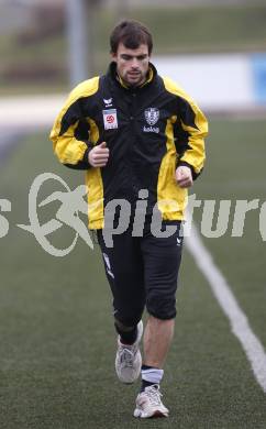 Fussball Bundesliga. SK Austria Kaernten. Training. Alexander Hauser. Moosburg, am 18.1.2008.
Foto: Kuess
---
pressefotos, pressefotografie, kuess, qs, qspictures, sport, bild, bilder, bilddatenbank