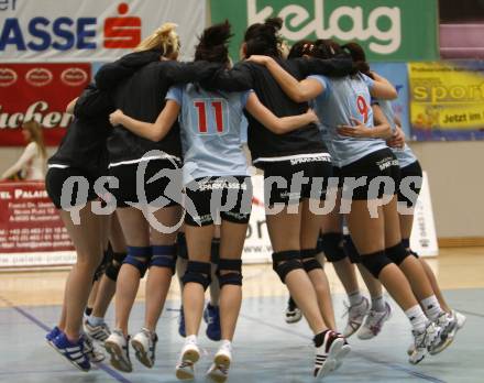 Volleyball OEVV Cup. ATSC Wildcats gegen Hartberg. Jubel (Wildcats). Klagenfurt, am 20.1.2008.
Foto: Kuess 
---
pressefotos, pressefotografie, kuess, qs, qspictures, sport, bild, bilder, bilddatenbank