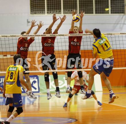 Volleyball. Challenge Cup. SK Aich/Dob gegen VC Rotterdam Nesselande.
David Slatinsek (Aich/Dob). Prevalje, 23.1.2008
Foto: Kuess
---
pressefotos, pressefotografie, kuess, qs, qspictures, sport, bild, bilder, bilddatenbank