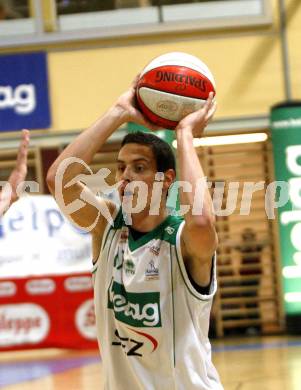 Basketball Bundesliga. Woerthersee Piraten gegen Kapfenberg Bulls. Bernhard Duller (Piraten). Klagenfurt, am 27.1.2008.
Foto: Kuess
---
pressefotos, pressefotografie, kuess, qs, qspictures, sport, bild, bilder, bilddatenbank