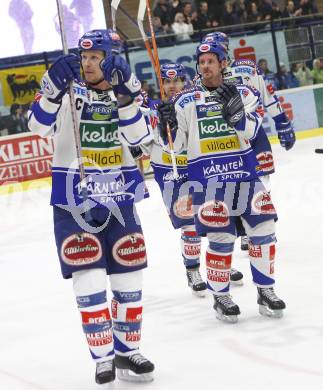 EBEL Eishockey Bundesliga. VSV gegen Vienna Capitals. Mike Stewart, Devin Edgerton (VSV). Villach, am 24.1.2008.
Foto: Kuess
---
pressefotos, pressefotografie, kuess, qs, qspictures, sport, bild, bilder, bilddatenbank