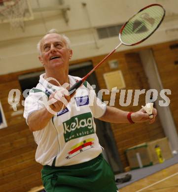 Fussball, Badminton. Gemeinsames Training SK Austria Kaernten, ASKOE Kelag Kaernten. Helmut Kreulitsch. Klagenfurt, am 21.1.2008.
Foto: Kuess
---
pressefotos, pressefotografie, kuess, qs, qspictures, sport, bild, bilder, bilddatenbank