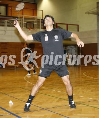 Fussball, Badminton. Gemeinsames Training SK Austria Kaernten, ASKOE Kelag Kaernten. Carlos Chaile. Klagenfurt, am 21.1.2008.
Foto: Kuess
---
pressefotos, pressefotografie, kuess, qs, qspictures, sport, bild, bilder, bilddatenbank