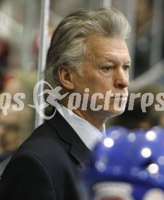 EBEL. Eishockey Bundesliga.  KAC gegen VSV. Trainer Greg Holst (VSV). Klagenfurt, am 29.1.2008.
Foto: Kuess
---
pressefotos, pressefotografie, kuess, qs, qspictures, sport, bild, bilder, bilddatenbank