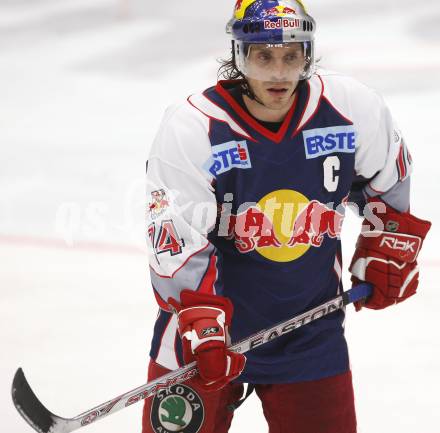 EBEL. Eishockey Bundesliga. VSV gegen Red Bull Salzburg. Dieter Kalt (Salzburg). Villach, am 1.2.2008.
Foto: Kuess
---
pressefotos, pressefotografie, kuess, qs, qspictures, sport, bild, bilder, bilddatenbank