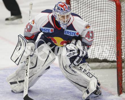 EBEL. Eishockey Bundesliga. VSV gegen Red Bull Salzburg. Daniel Henriksson (Salzburg). Villach, am 1.2.2008.
Foto: Kuess
---
pressefotos, pressefotografie, kuess, qs, qspictures, sport, bild, bilder, bilddatenbank