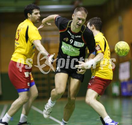 Handball. HCK 59 gegen Krems. Ivica Zubac (HCK). Klagenfurt, am 2.2.2008.
Foto: Kuess
---
pressefotos, pressefotografie, kuess, qs, qspictures, sport, bild, bilder, bilddatenbank