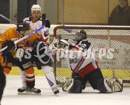 Eishockey Oberliga. Tarco Woelfe gegen Die 48er Wien. Boris Kuncic, Thomas Valtiner (Tarco). Klagenfurt, am 2.2.2008.
Foto: Kuess
---
pressefotos, pressefotografie, kuess, qs, qspictures, sport, bild, bilder, bilddatenbank