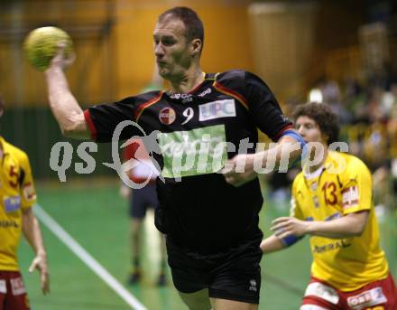 Handball. HCK 59 gegen Krems. Ivica Zubac (HCK). Klagenfurt, am 2.2.2008.
Foto: Kuess
---
pressefotos, pressefotografie, kuess, qs, qspictures, sport, bild, bilder, bilddatenbank