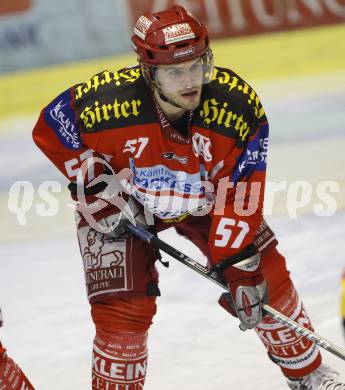 EBEL. Eishockey Bundesliga. KAC gegen Vienna Capitals. Franz Wilfan (KAC).  Klagenfurt. am 3.2.2008.
Foto: Kuess
---
pressefotos, pressefotografie, kuess, qs, qspictures, sport, bild, bilder, bilddatenbank