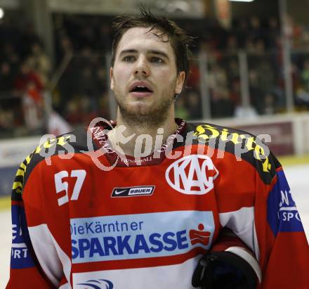 EBEL. Eishockey Bundesliga. KAC gegen Vienna Capitals. Franz Wilfan (KAC).  Klagenfurt. am 3.2.2008.
Foto: Kuess
---
pressefotos, pressefotografie, kuess, qs, qspictures, sport, bild, bilder, bilddatenbank